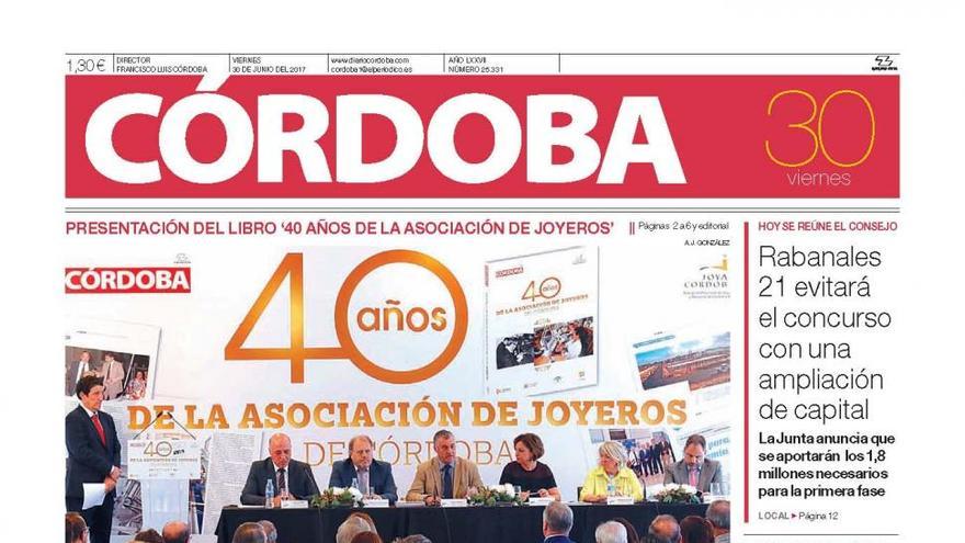 La portada de CÓRDOBA