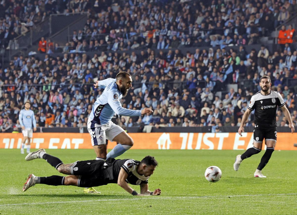 Balaídos vive otra gran noche europea: las mejores fotos del Celta-PAOK
