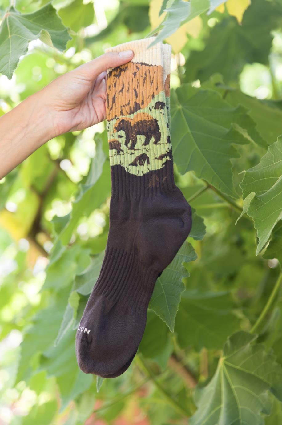 El calcetin de Jimmy Lion que es todo un homenaje a Yosemite National Park, en California