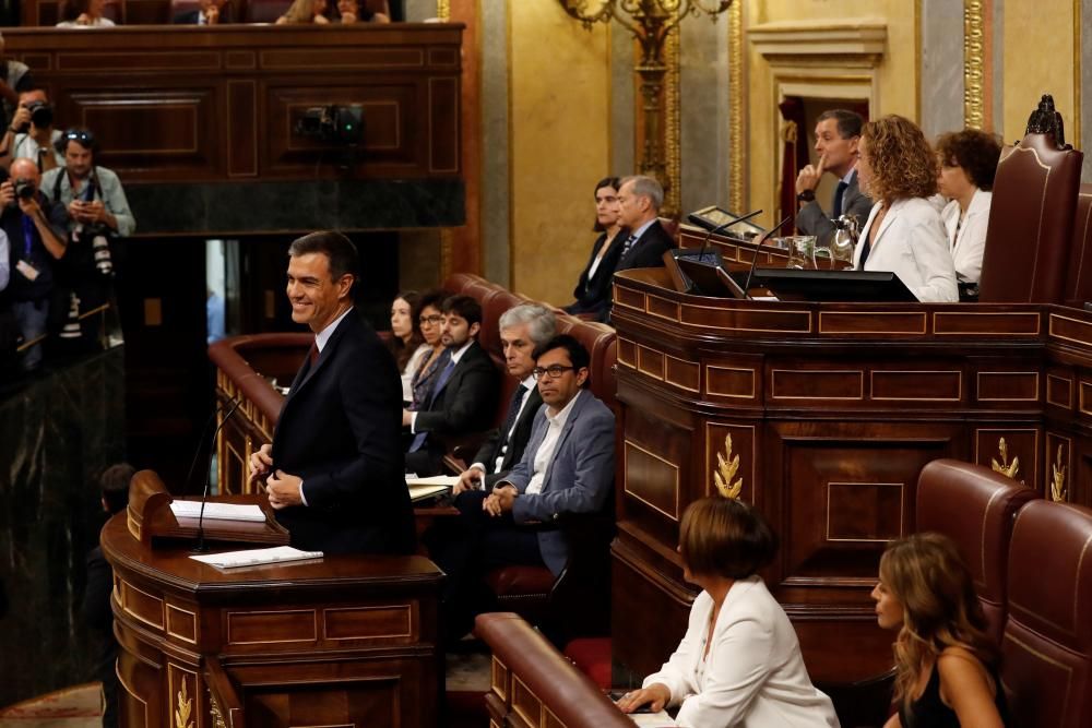 Primera jornada del debate de investidura