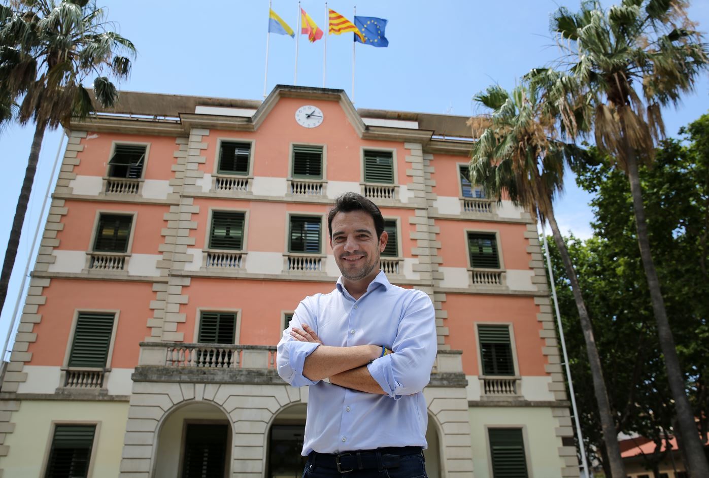 Una foto de archivo del alcalde de Castelldefels, Manu Reyes.