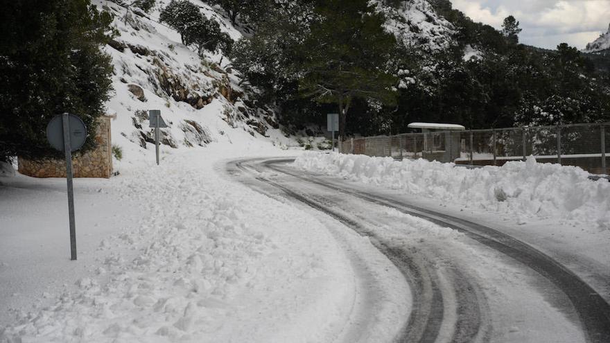 Wetter auf Mallorca: Bis zu 20 Zentimeter Neuschnee am Wochenende erwartet