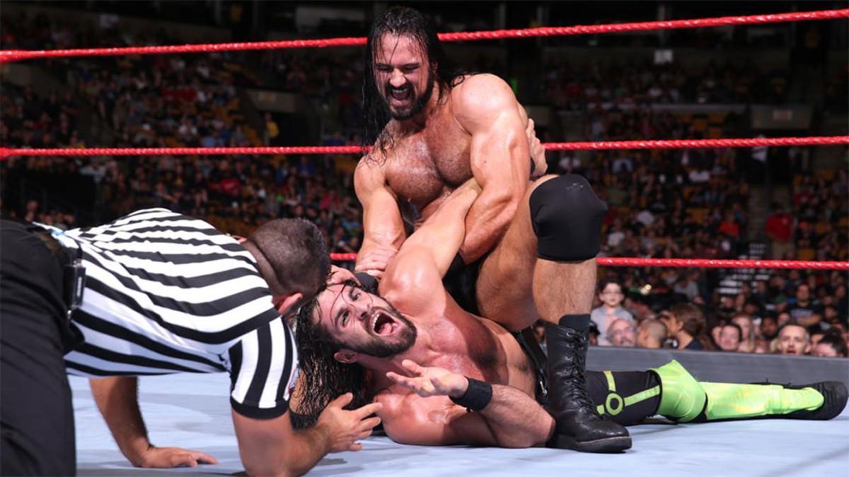 Seth Rollins perdió ante Drew McIntyre en Raw