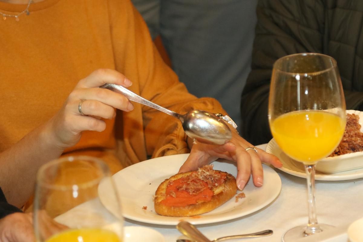 Desayuno a ciegas