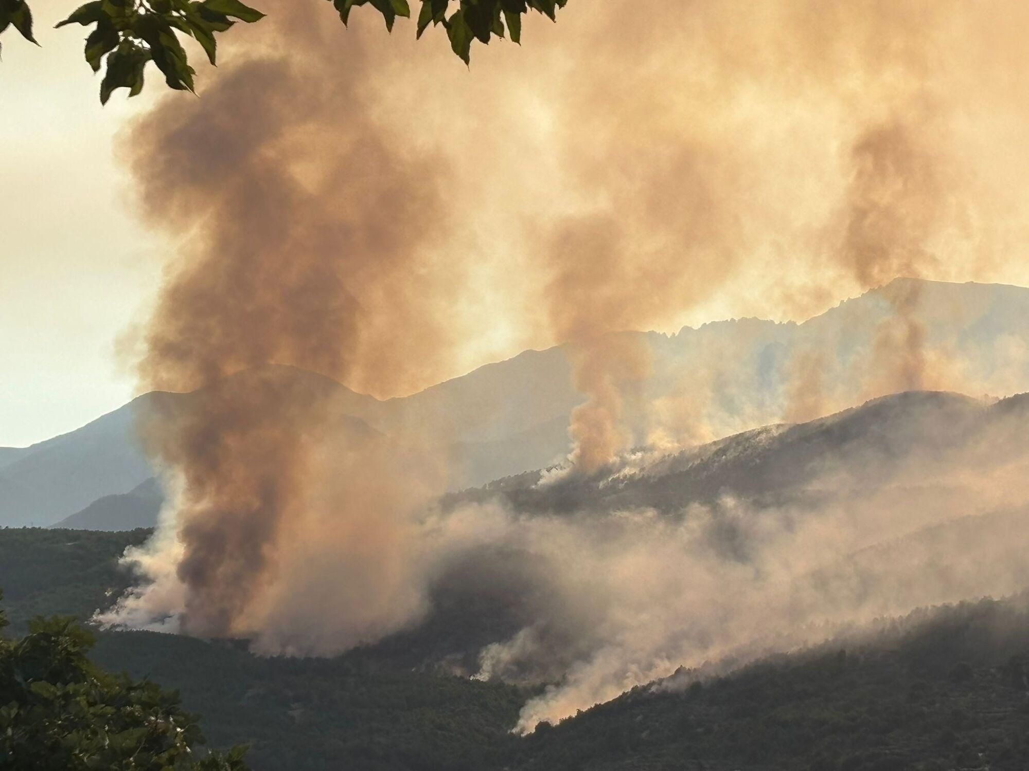 30/07/2025 Incendio forestal de Cuevas del Valle (Ávila) ESPAÑA EUROPA CASTILLA Y LEÓN SOCIEDAD