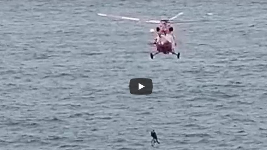 Dos personas caen al mar en Icod de Los Vinos
