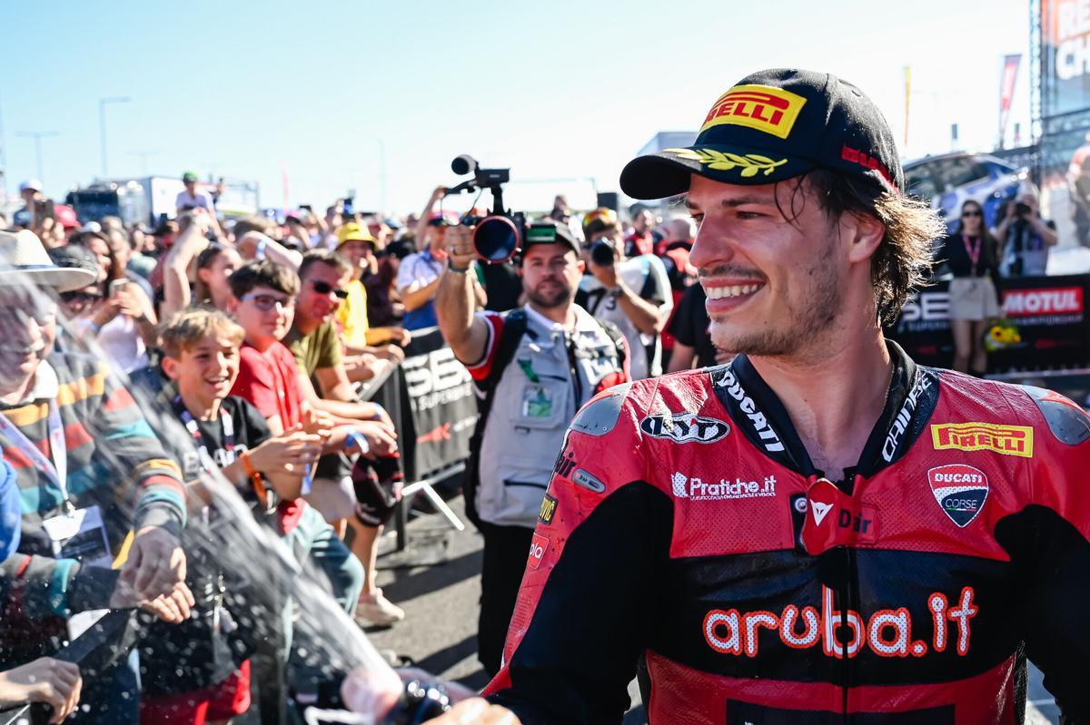 Nicolò Bulega firmó un triplete en Balaton Park (Hungría)