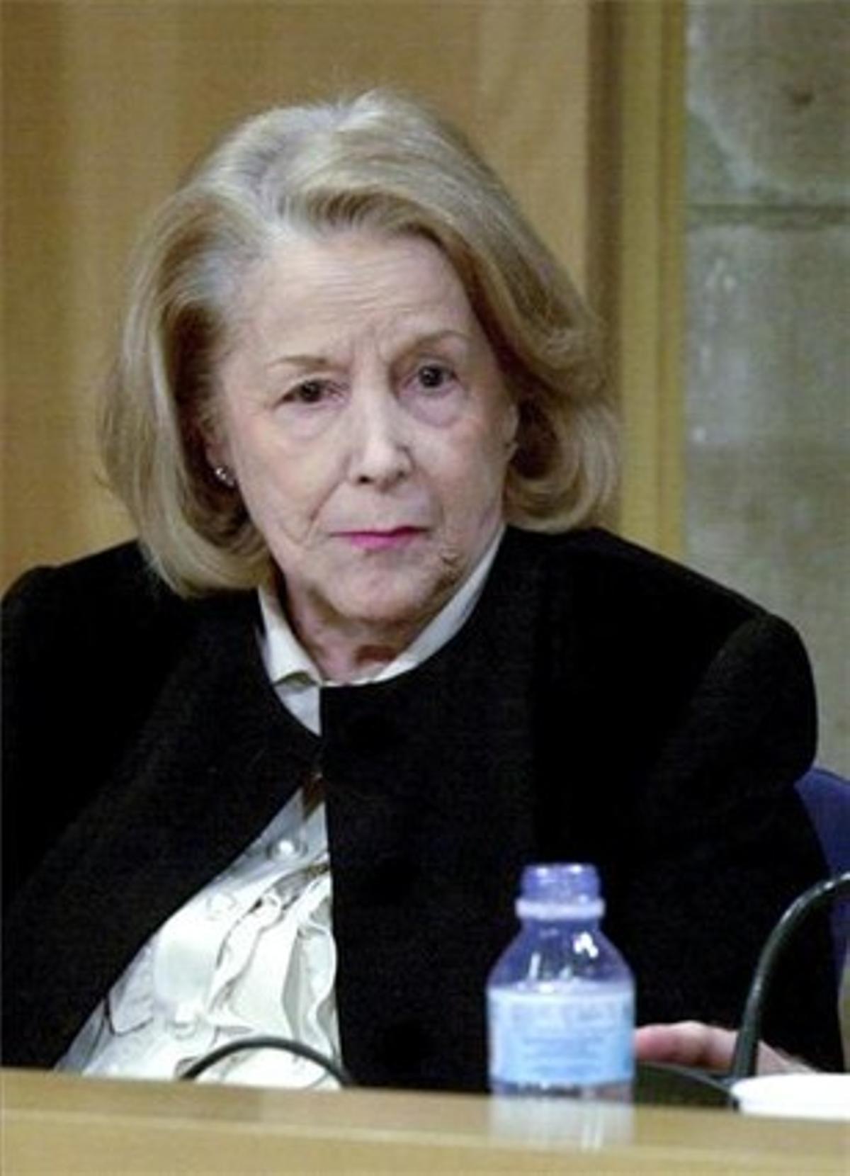 Maria Mercader, en una imatge d’arxiu. Maria Mercader, en una imatge d’arxiu.