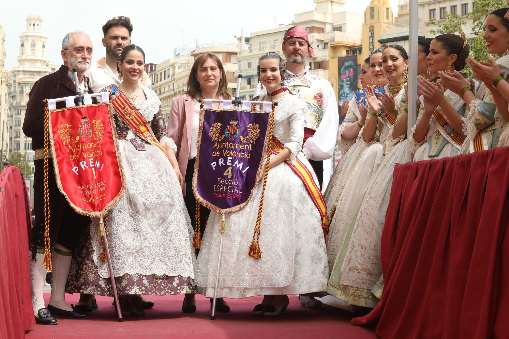 Entrega de los premios de Fallas 2022 a la Sección Especial