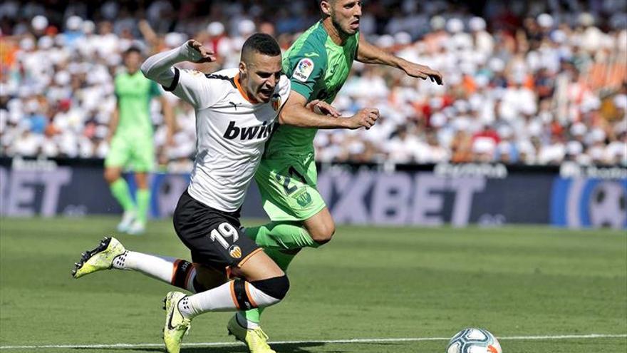 Batacazo del Valencia en Mestalla ante un Leganés que por fin puntúa