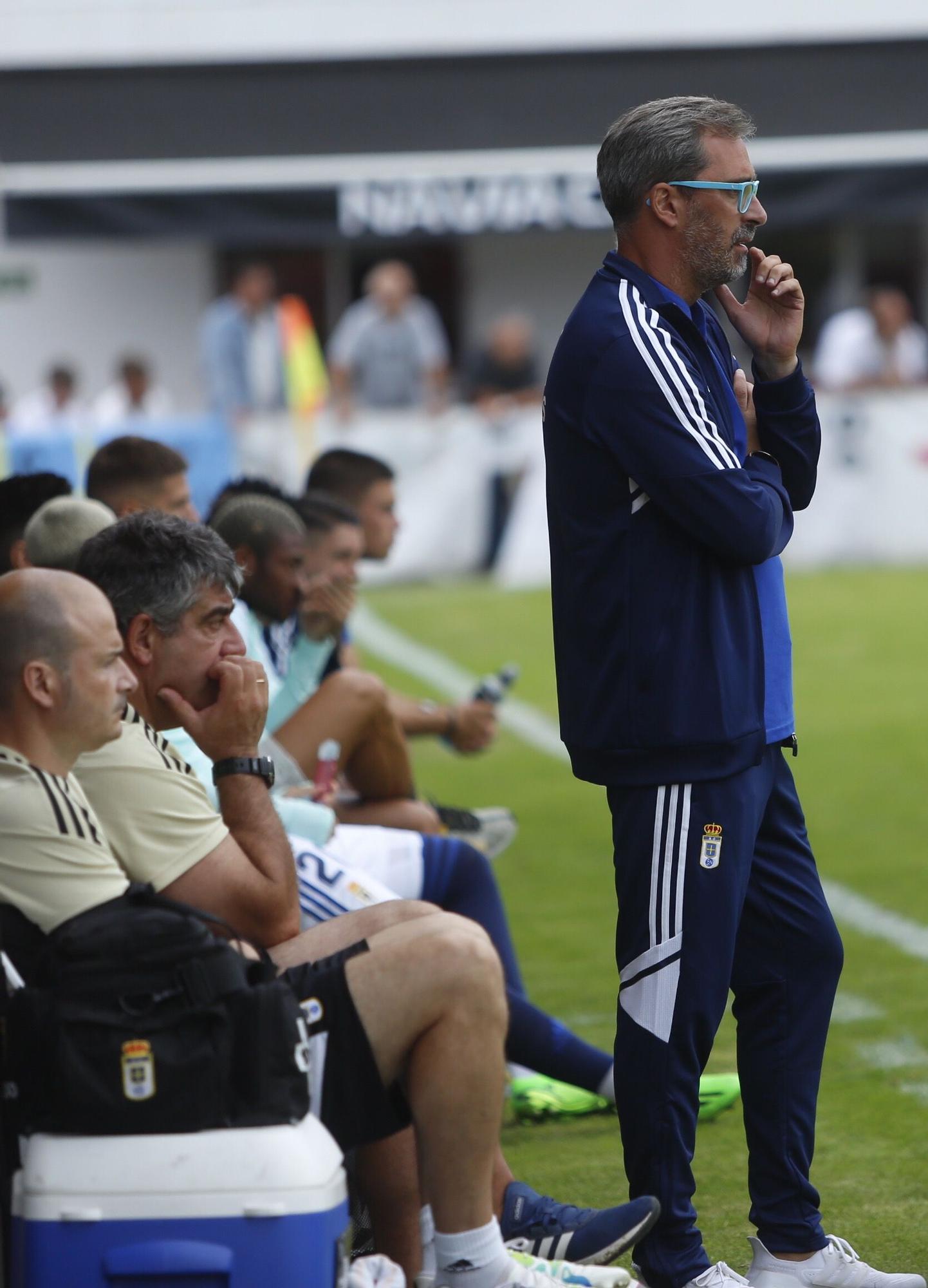 En imágenes: El Oviedo empata sin goles en el primer amistoso de pretemporada