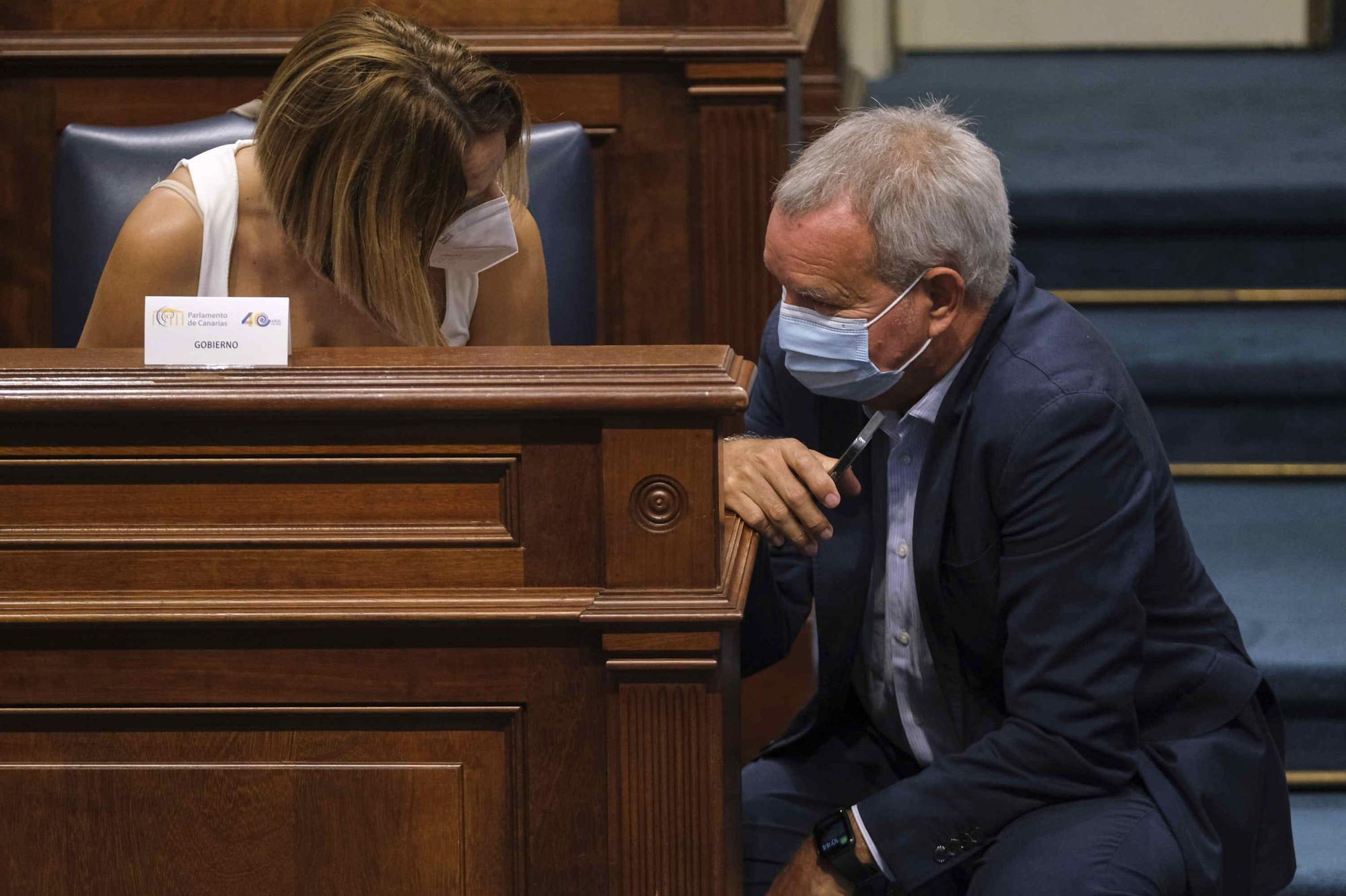 Pleno del Parlamento de Canarias