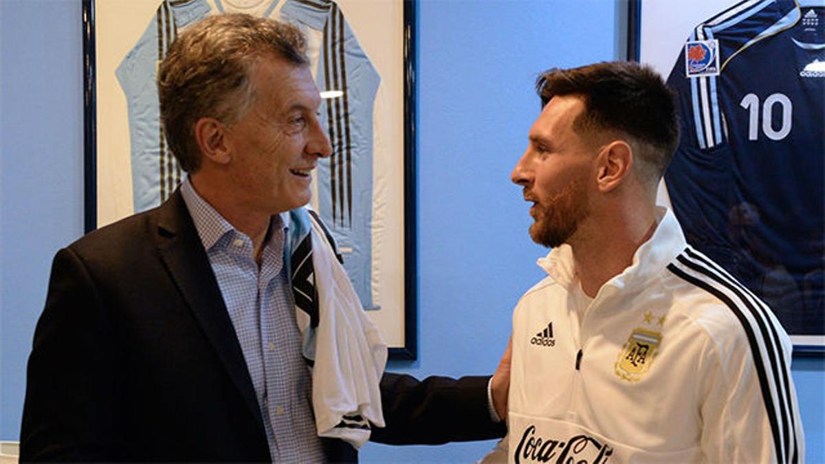 Macri habló sobre la posibilidad de que Messi vuelva a la selección