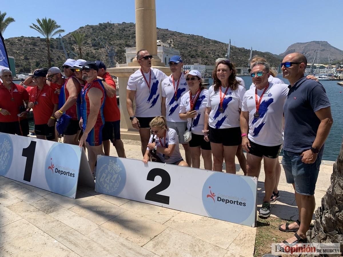 Las mejores imágenes de la IV Regata de la Liga de Barco Dragón