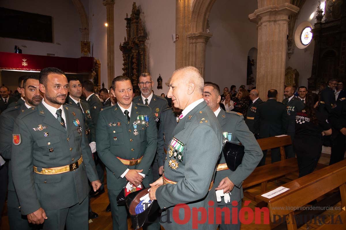 Celebración de la patrona de la Guardia Civil en Caravaca