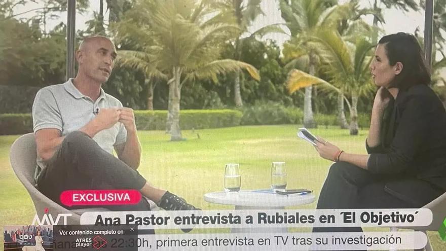 Las condiciones de Ana Pastor para hacer la entrevista a Rubiales en República Dominicana