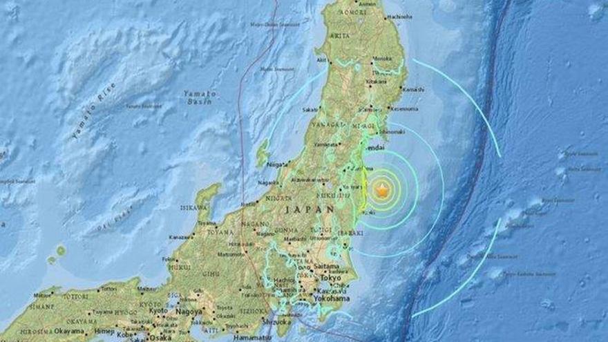 Un terremoto de 6,3 grados sacude Japón sin provocar daños ni heridos