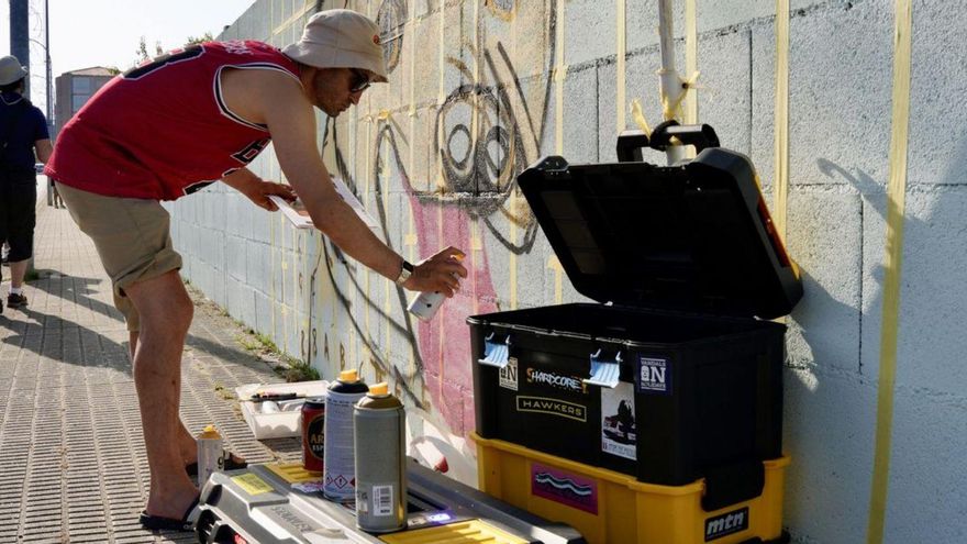 Grafitis, batallas de freestyle, skate y talleres toman A Estrada | BERNABÉ