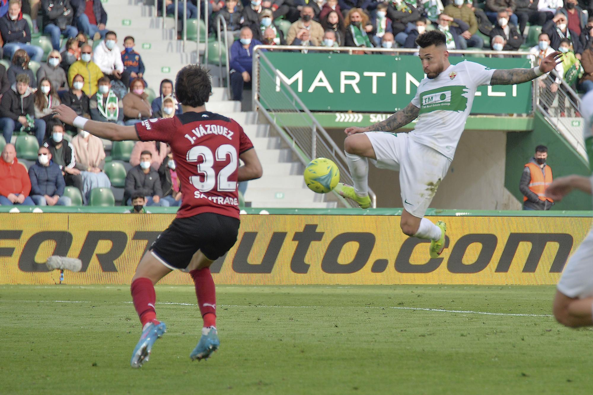 Las  imagenes del Elche:0 Valencia :1