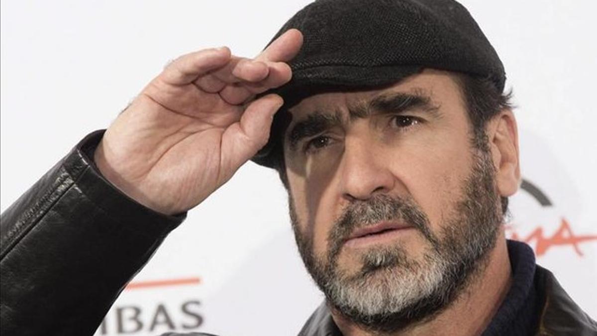 Cantona, exjugador de la selección francesa.