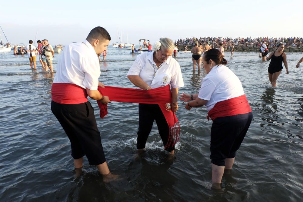 Procesión de la Virgen del Carmen en El Palo