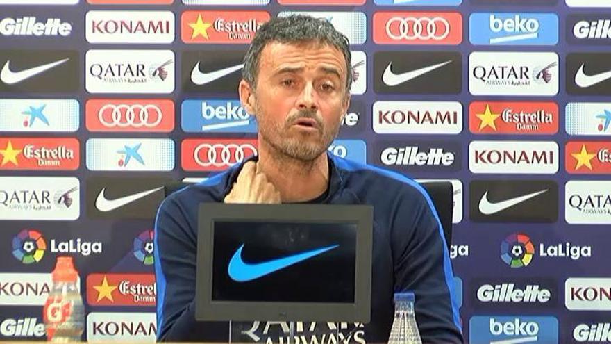 Luis Enrique no se atreve a asegurar la renovación de Messi