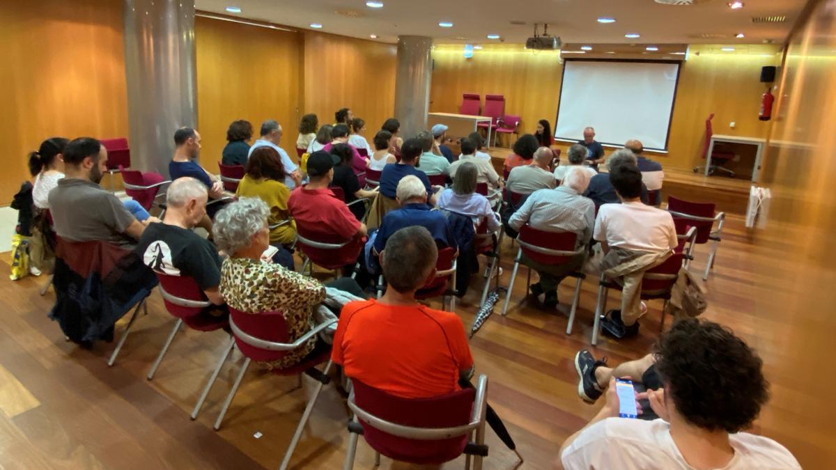 Asamblea de Compostela Aberta celebrada esta tarde