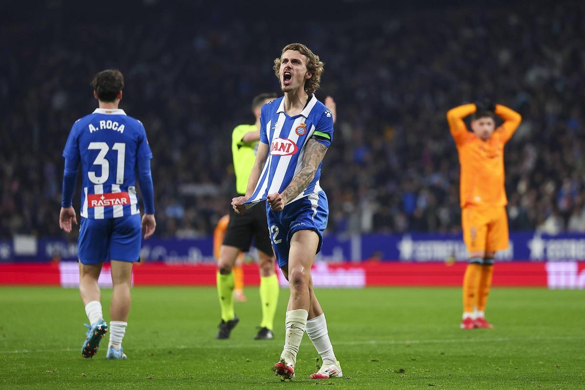 Carlos Romero fue el gran protagonista del Espanyol-Real Madrid de la pasada temporada