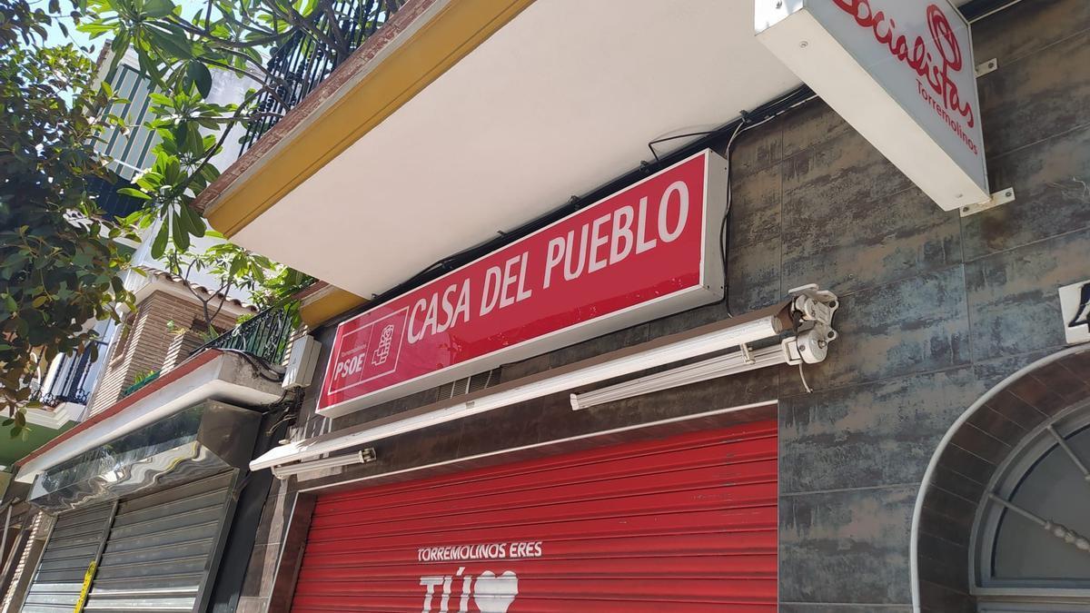 Imagen de la Casa del Pueblo de Torremolinos en la que tiene su sede el PSOE