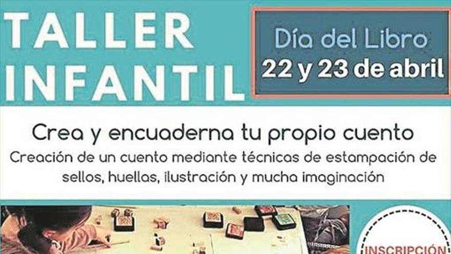 Taller infantil para crear cuentos propios en la biblioteca de Santa Ana