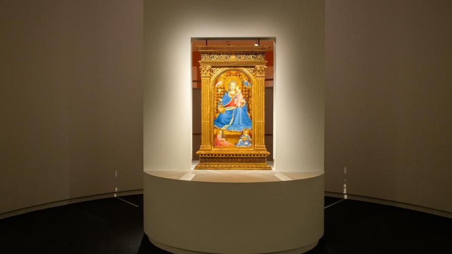 El Thyssen muestra, restaurada y luminosa, ‘La virgen de la Humildad’ de Fra Angelico