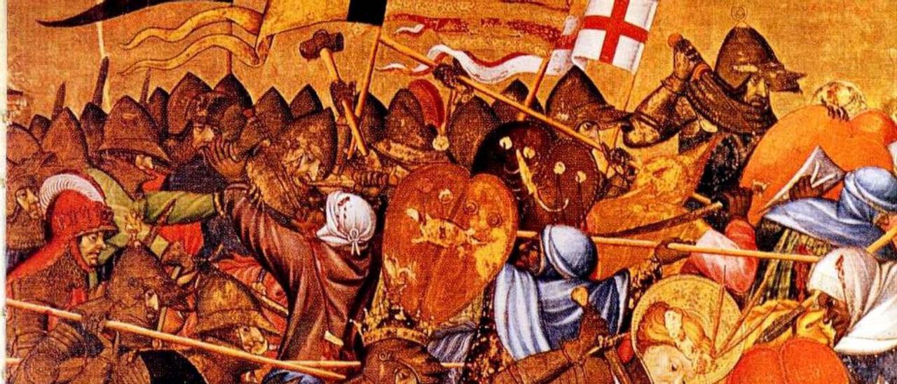 Ilustración de 
la conquista de València en 1238. | FIRMA FOTÓGRAFO