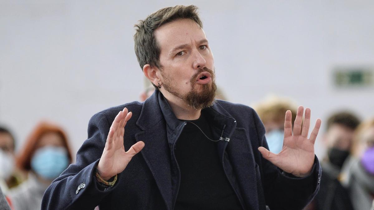 El exvicepresidente del Gobierno Pablo Iglesias.