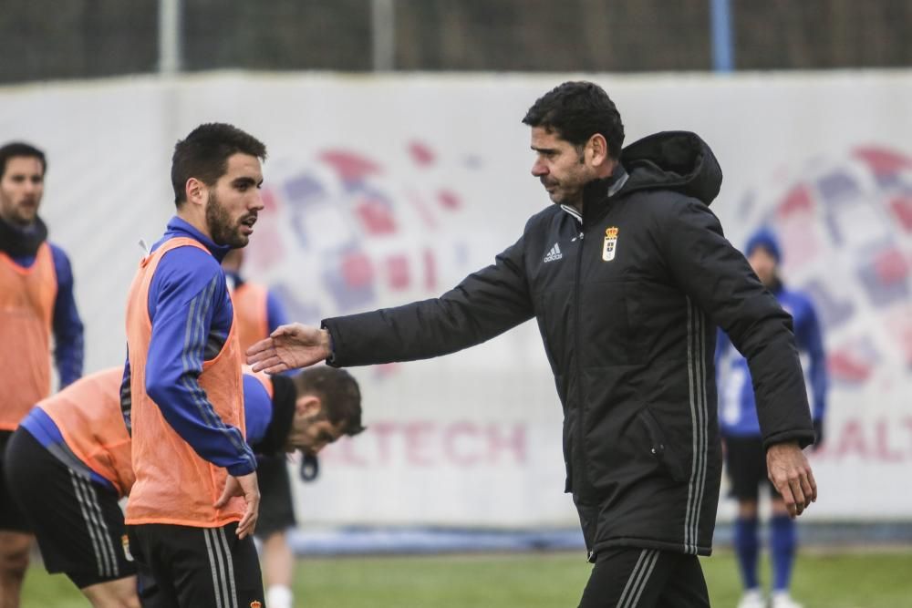 Entrenamiento del Real Oviedo