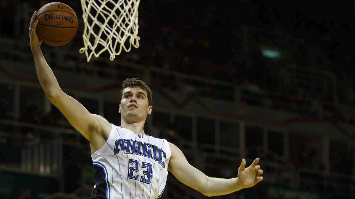 Mario Hezonja, en su primera etapa en la NBA