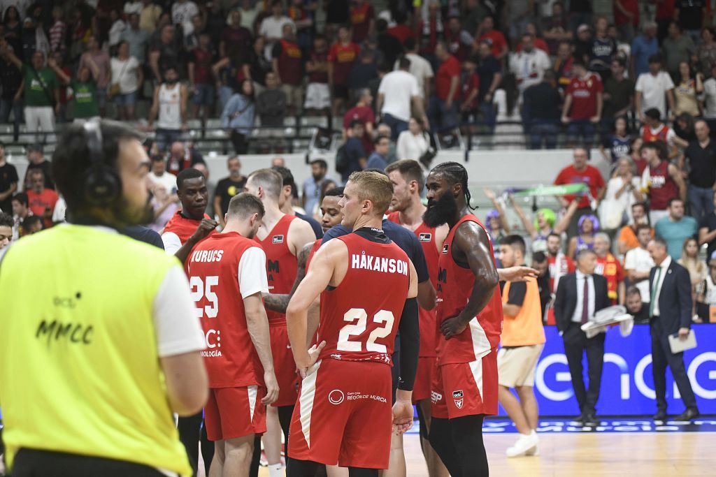 Todas las imágenes de la semifinal de la Supecopa entre el UCAM Murcia y el Unicaja