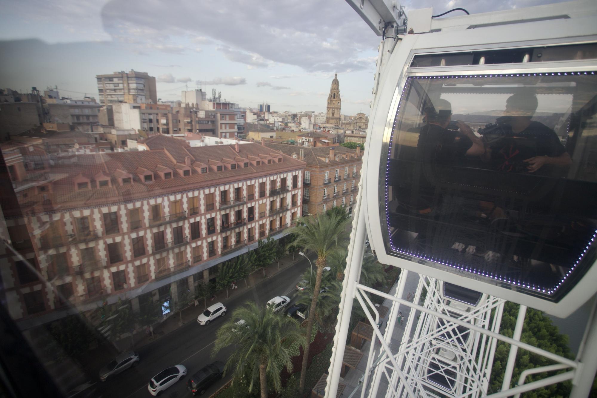 Las vistas de la noria de Murcia