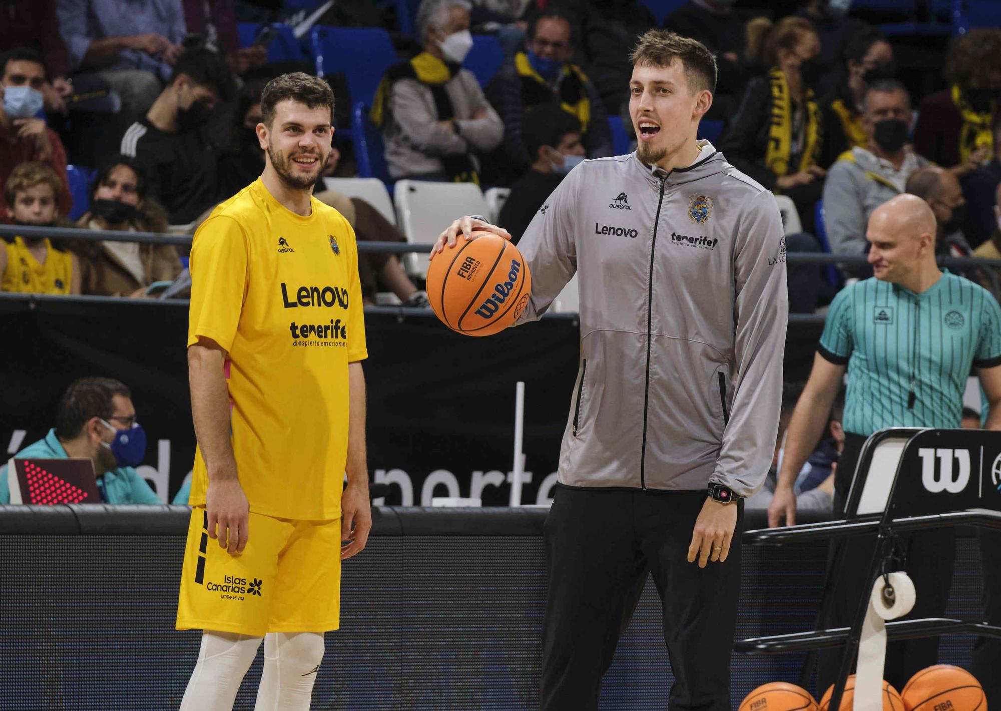 Partido Basketball Champions League: Lenovo Tenerife - SIG Strasbourg