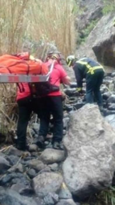 Senderista fallecido en Masca