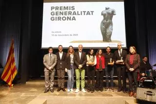Les imatges de la tercerda edició dels "Premis Generalitat Girona"