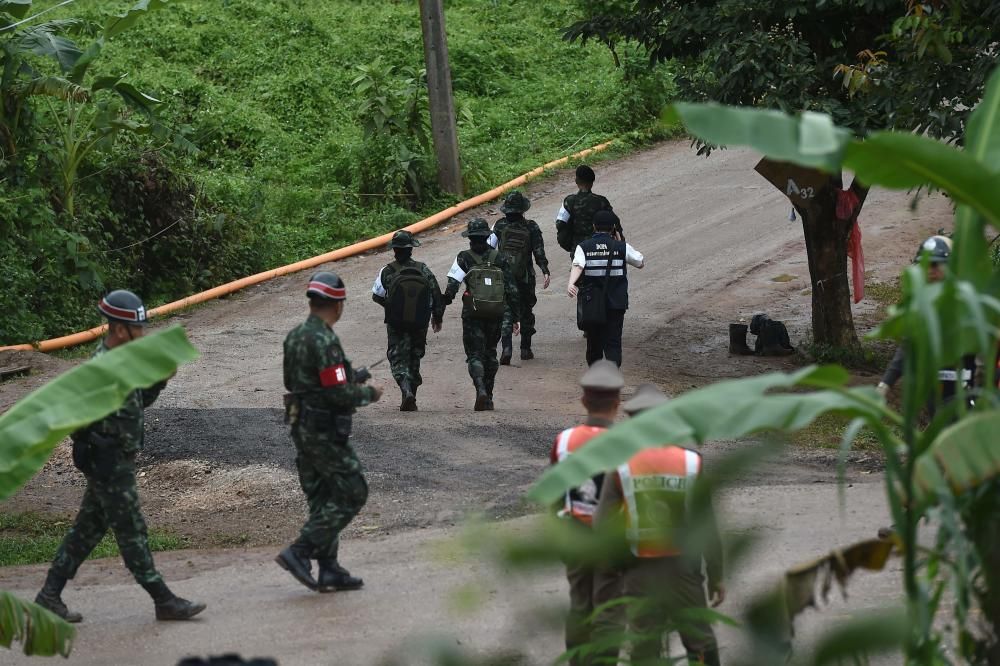 El rescate de los niños de Tailandia, en imágenes