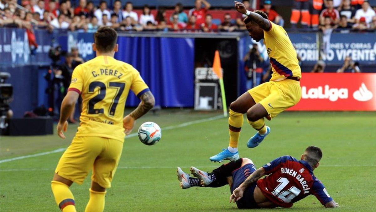 Primera parte sin ocasiones ante Osasuna