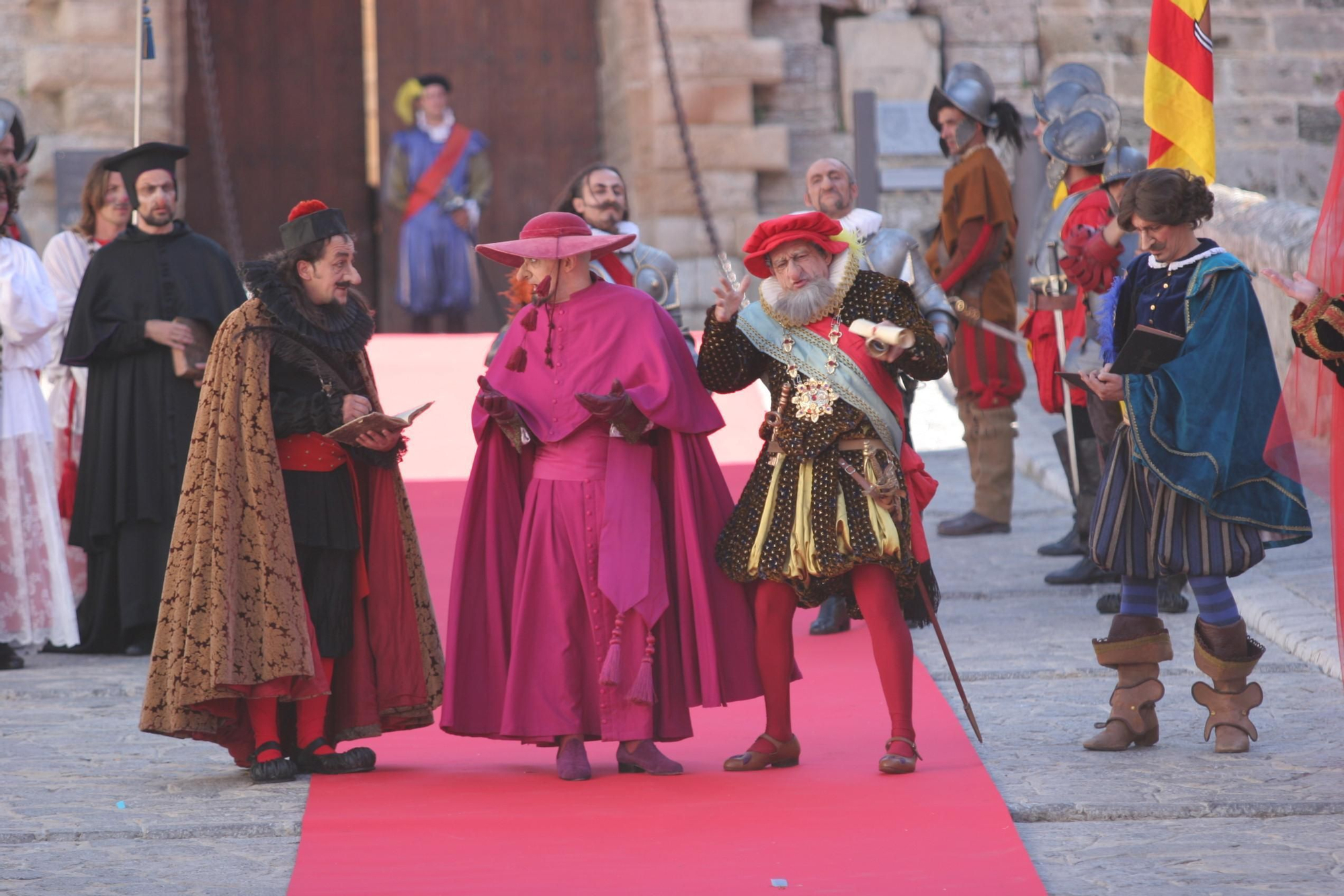 Edición de 2005 de la Feria Medieval en Ibiza.