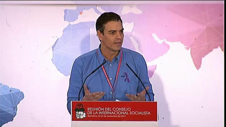 Sánchez: &quot;El secesionismo es el Brexit de Cataluña&quot;