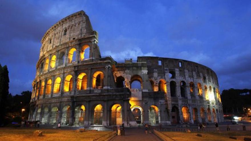 El coliseo romano.