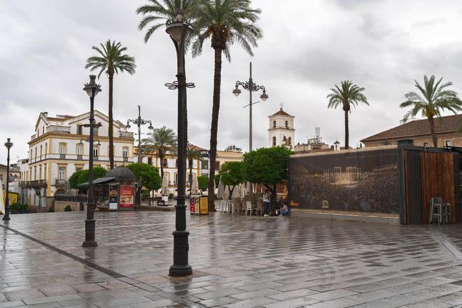 Fotogalería | La plaza de España de Mérida