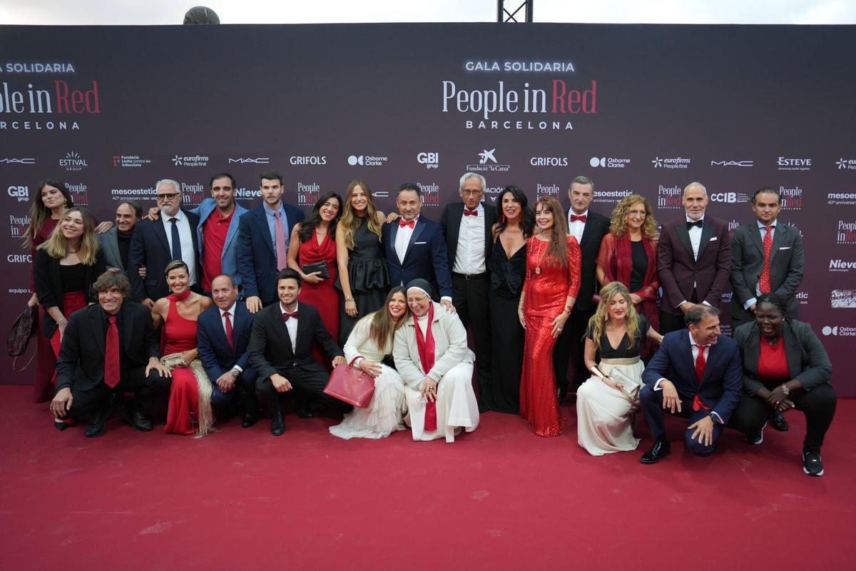 BARCELONA 12/05/2025 Icult. Photocall de la 15ª Gala Solidaria People in Red Barcelona. FOTO de ZOWY VOETEN