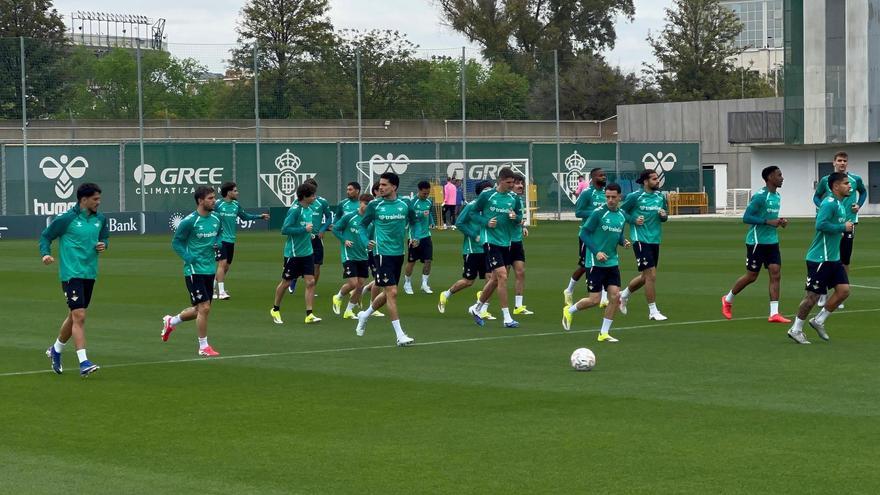 Vídeo | Amrabat se queda en el gimnasio y Giovani Lo Celso vuelve a los entrenamientos del Betis en la previa del Athletic