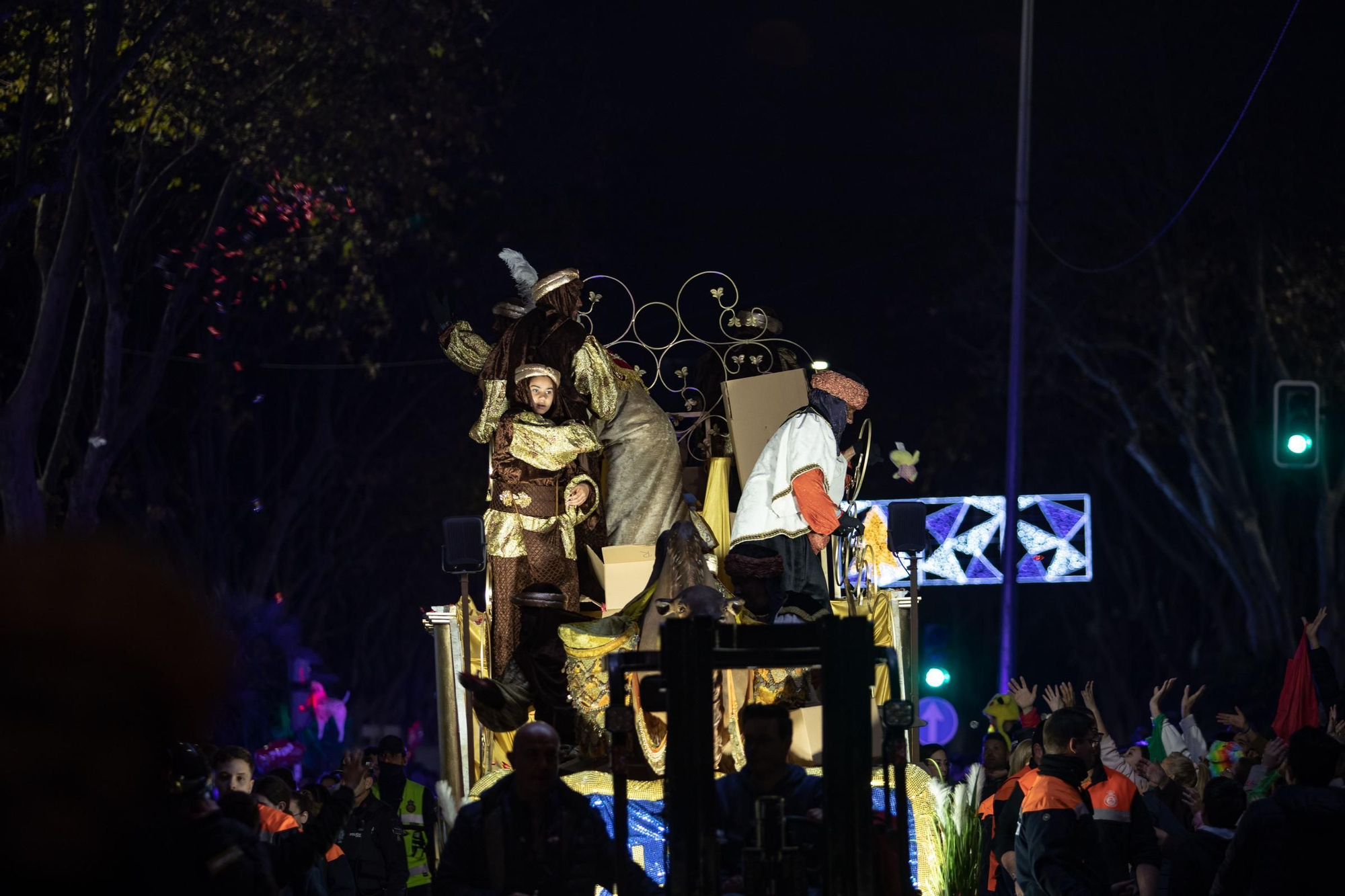 Los Reyes Magos emocionan en Cartagena