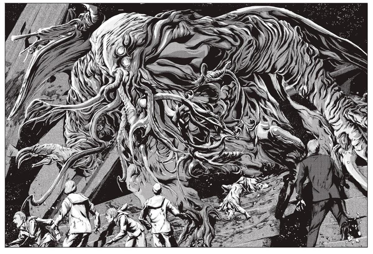 Viñeta de Gou Tanabe.